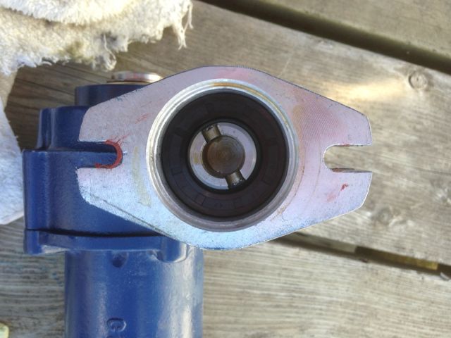 Photo 3.  New seal installed.