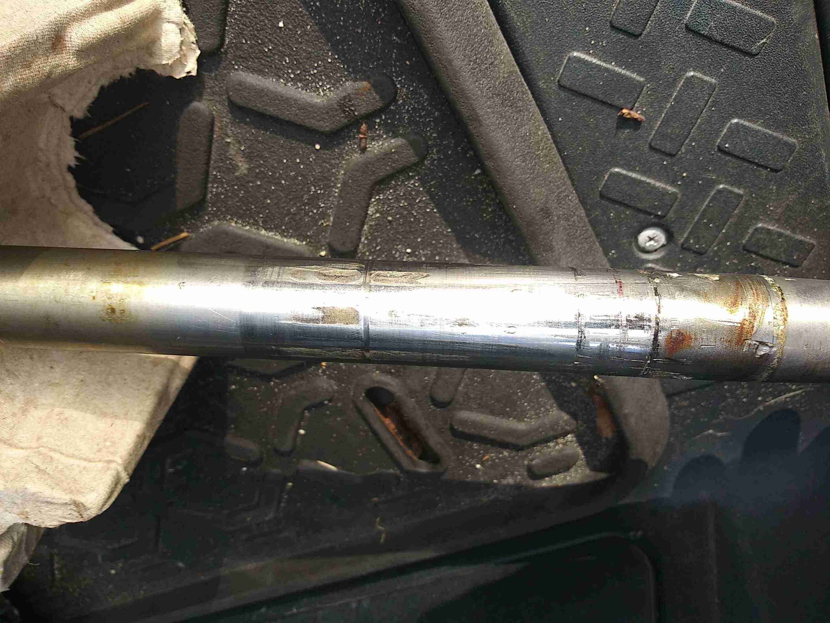 Worn Shaft